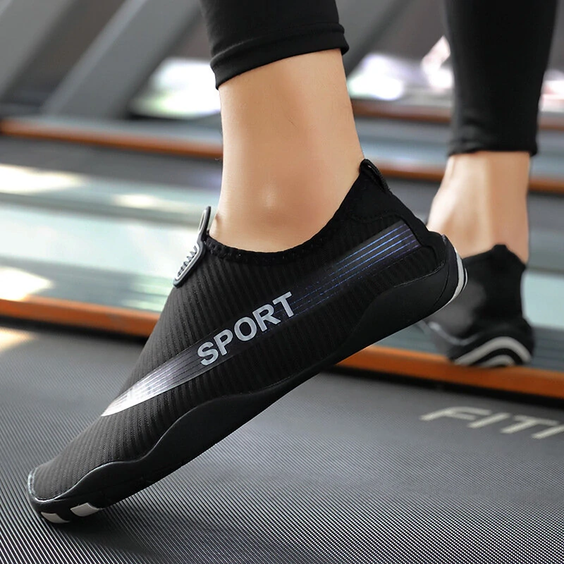 (image for) TENGOO Outdoors Sandal Elastic Material Lightweight Swimming Skiing Gym Exercise Treadmill Yoga Sports Water Shoes